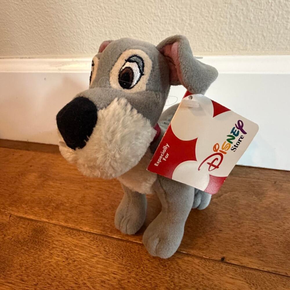 Vintage Disney Lady and the Tramp Stuffed Anomal